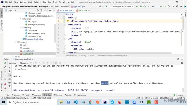 Limitando o uso de uma REST API: Rate Limit com Bucket4j e Spring Boot смотреть онлайн