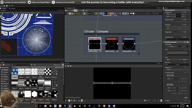Substance Designer 6 Fully Procedural Sci Fi User Interface смотреть онлайн