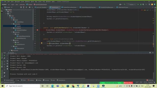 English-Hibernate CRUD Operation with Example смотреть онлайн