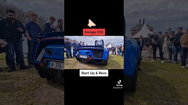 Start Up & Revs | Delage D12 | Salon Privé 2023 | Royal Hospital Chelsea смотреть онлайн