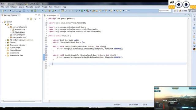 Gmail Automation Framework 3: WaitLib file смотреть онлайн