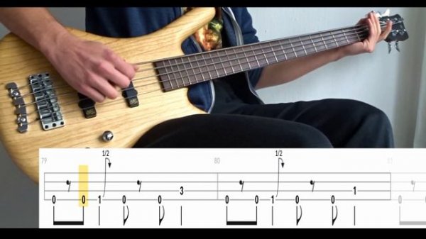 Walk (Pantera) - (BASS ONLY) Bass Cover (With Tabs)