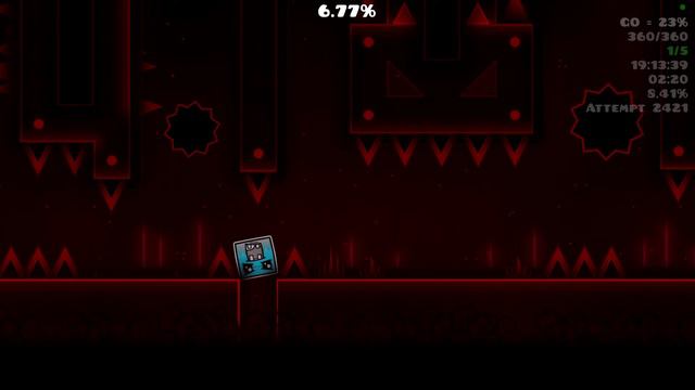 [🔴LIVE ] (TOP 6) SLAUGHTERHOUSE 52% + 51% + 50% x2 + 26-60 + 45-80 + 58-100 | Geometry Dash смотреть онлайн