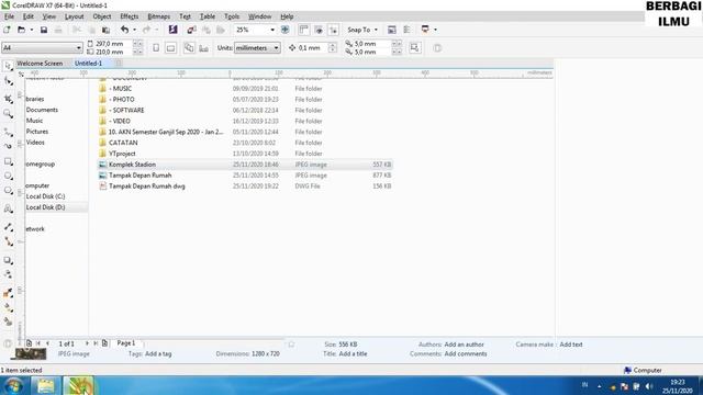 Membuat Gambar Format JPG Menjadi DWG AutoCAD Dengan Cepat смотреть онлайн