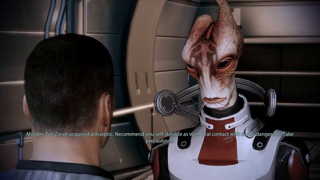 Mass Effect 2: Mordin about Tali romance смотреть онлайн