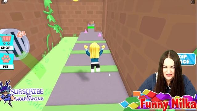 Люда сбежала из школы в Roblox Escape The School смотреть онлайн