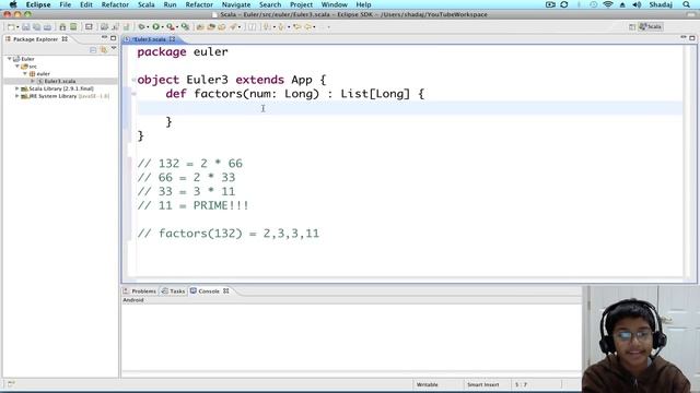 Project Euler using Scala: Problem 3 смотреть онлайн