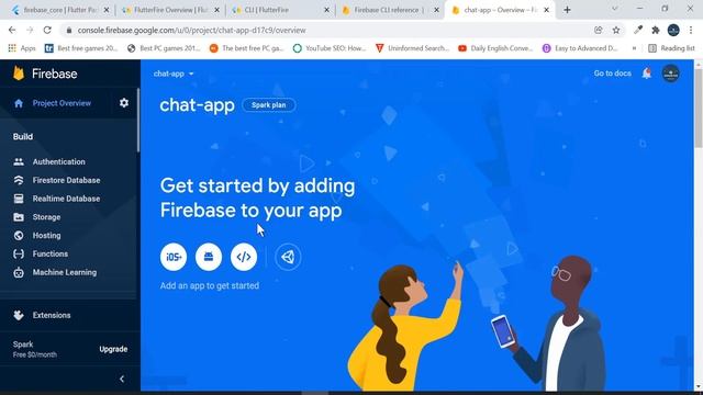 Add firebase to Andriod & IOS and Web at once | بالعربي смотреть онлайн