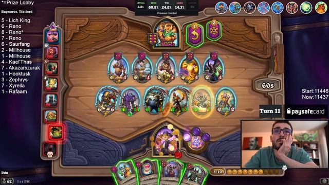 ELIZA TOO STRONG | Rdu Hearthstone Battlegrounds смотреть онлайн