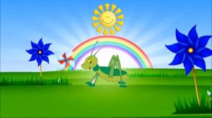 Физминутка для детей. В траве сидел кузнечик.