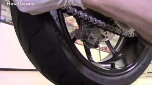 Прокачка заднего тормоза на Ducati 796, 1100; часть 2