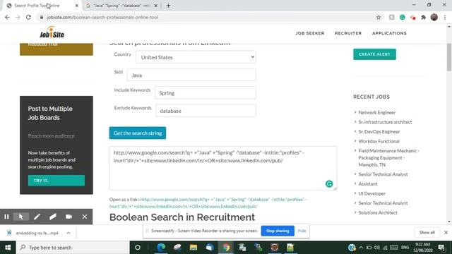 Boolean Search tool to find professionals смотреть онлайн
