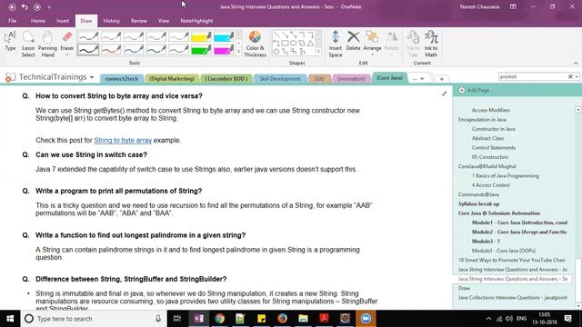 Core Java String Interview Questions смотреть онлайн