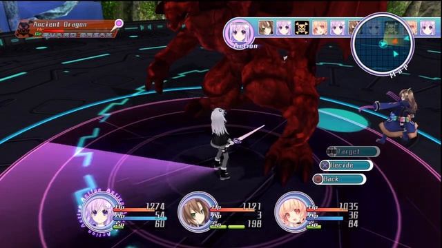 Hyperdimension Neptunia Mk2 - Walkthrough Part 11 смотреть онлайн