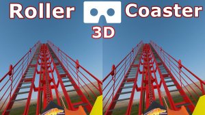 Roller Coaster 35 3D VR video 3D SBS VR box google cardboard