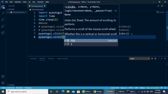 در پایتون pyautogui آموزش کامل کتابخانه | pyautogui کتابخانه | Complete PyAutogui library tutoria смотреть онлайн
