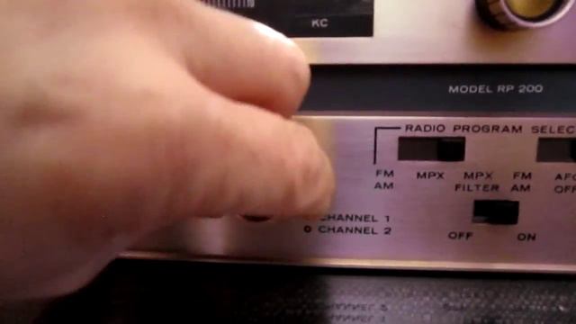 bogen tube stereo receiver RP-200 vintage 1960's 45236 смотреть онлайн