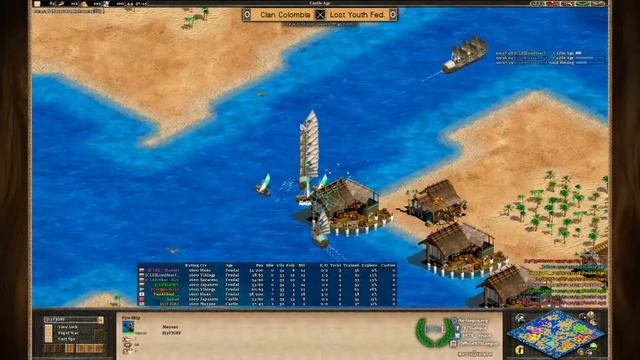 CLB vs. LyF, Game 1 - Age of Empires II: The Conquerors Clan League, Season 39 - Division 1, Round смотреть онлайн