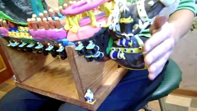 Корабль из пластилина от Ильи. смотреть онлайн