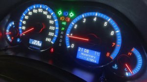 Новый облик панели приборов Toyota Avensis T 250. Ссылка⬇️