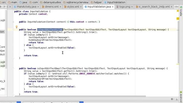 ANDROID SQLITE DATABASE RECYCLERVIEW CRUD(Create, Read, Update and Delete) смотреть онлайн
