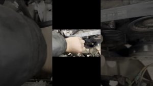 Замена натяжителя ремня, обводного ролика,  Рекстон 2.9ТД