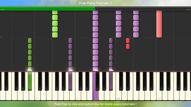 The Offspring - Gone Away (piano tutorial) смотреть онлайн