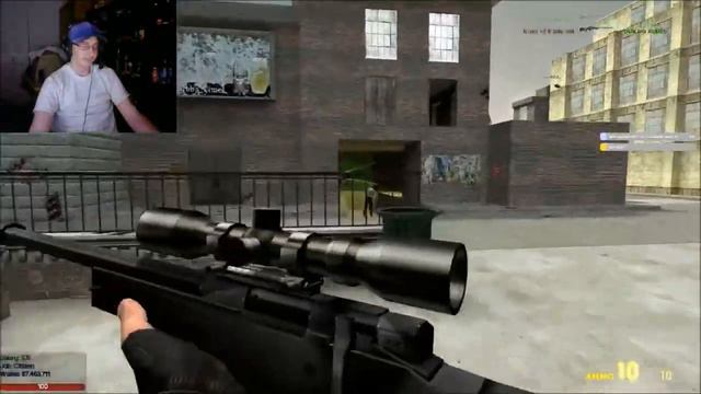 Garry's Mod - Epic Sniper Battle смотреть онлайн