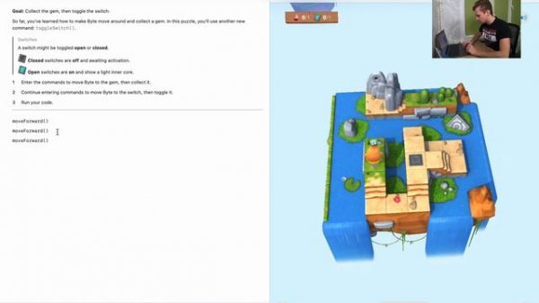 Swift Playgrounds на русском, 3 урок - Toggling a Switch