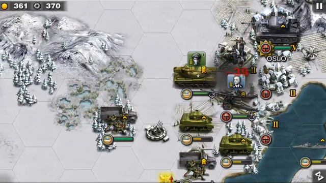 Glory of generals (Allies) walkthrough Norway Campaign смотреть онлайн