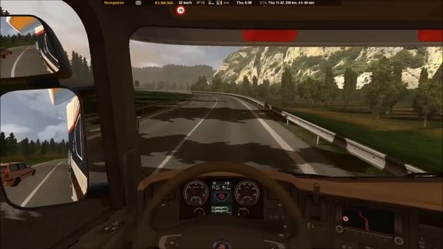 Euro Truck Simulator - Scania R2008 Sarantos смотреть онлайн