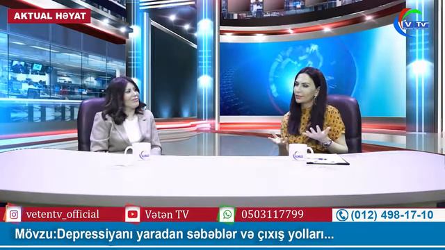 Depressiya. Depressiyadan qorunmağın yolları. Həkim-psixiatr Həlimə Qəmərlinskaya. смотреть онлайн