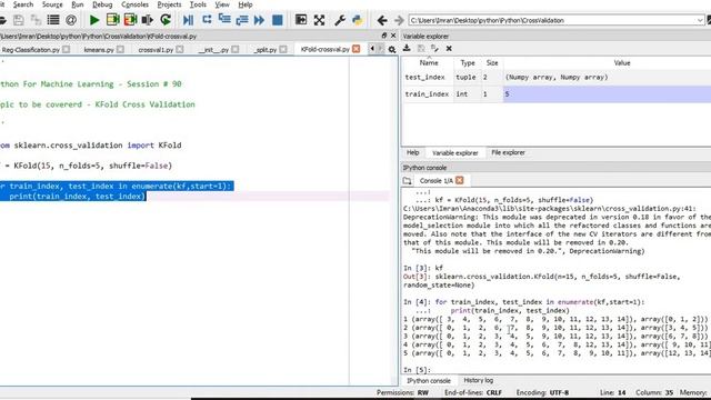 KFold Cross Validation using Scikit Learn | Best Model | KFold from sklearn.cross_validation смотреть онлайн