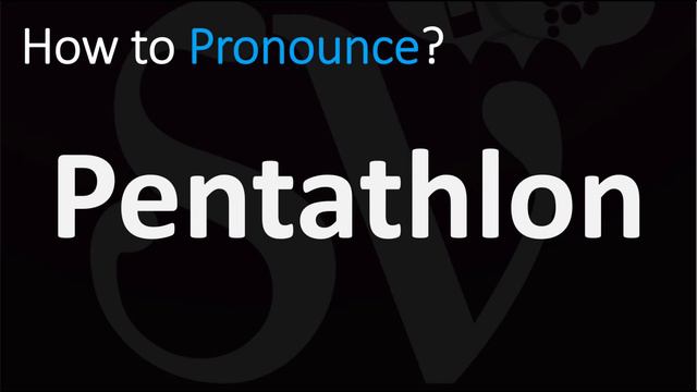 How to Pronounce Pentathlon? (CORRECTLY) смотреть онлайн