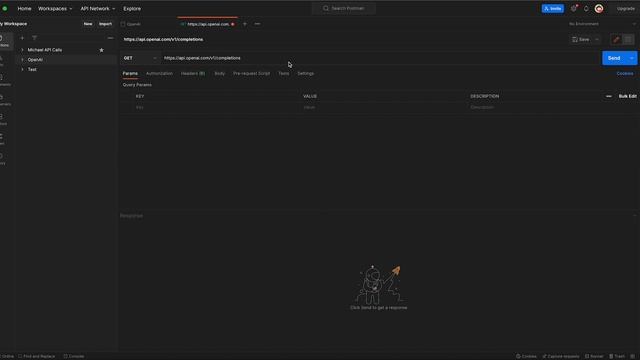 How to get started with the OpenAI API call to use ChatGPT with Postman смотреть онлайн