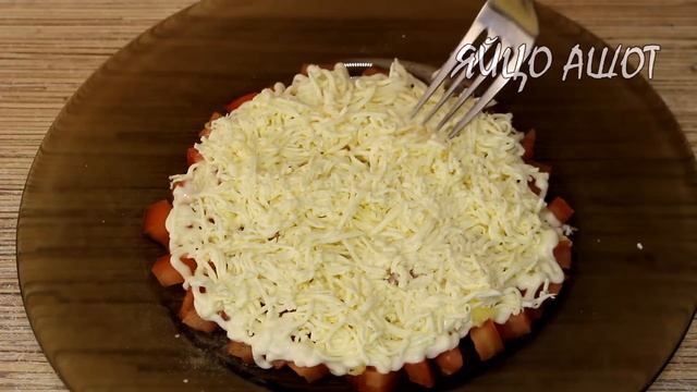 Это так вкусно и просто, что чуть сам не съел всю тарелку! РЕЦЕПТ салата из простых продуктов! смотреть онлайн