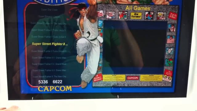 Street Fighter 2 Themed Bartop MAME arcade cabinet смотреть онлайн