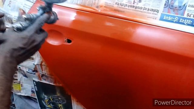 How can do orange perl paint and covering смотреть онлайн