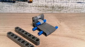 как сделать маленький танк из Лего техник (самоделка)