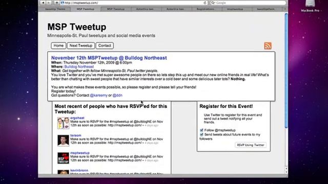 tweetUp Theme Wordpress Framework смотреть онлайн