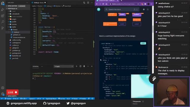 Building a portfolio website with Next.js - Chakra UI & Storybook setup | Part 2 смотреть онлайн