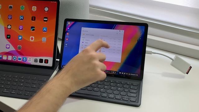 Samsung Galaxy Tab S5e vs iPad Pro - Samsung DeX vs iPadOS смотреть онлайн