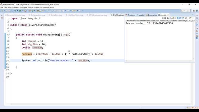 Java - Variables - B4 - 01 - Random Data смотреть онлайн