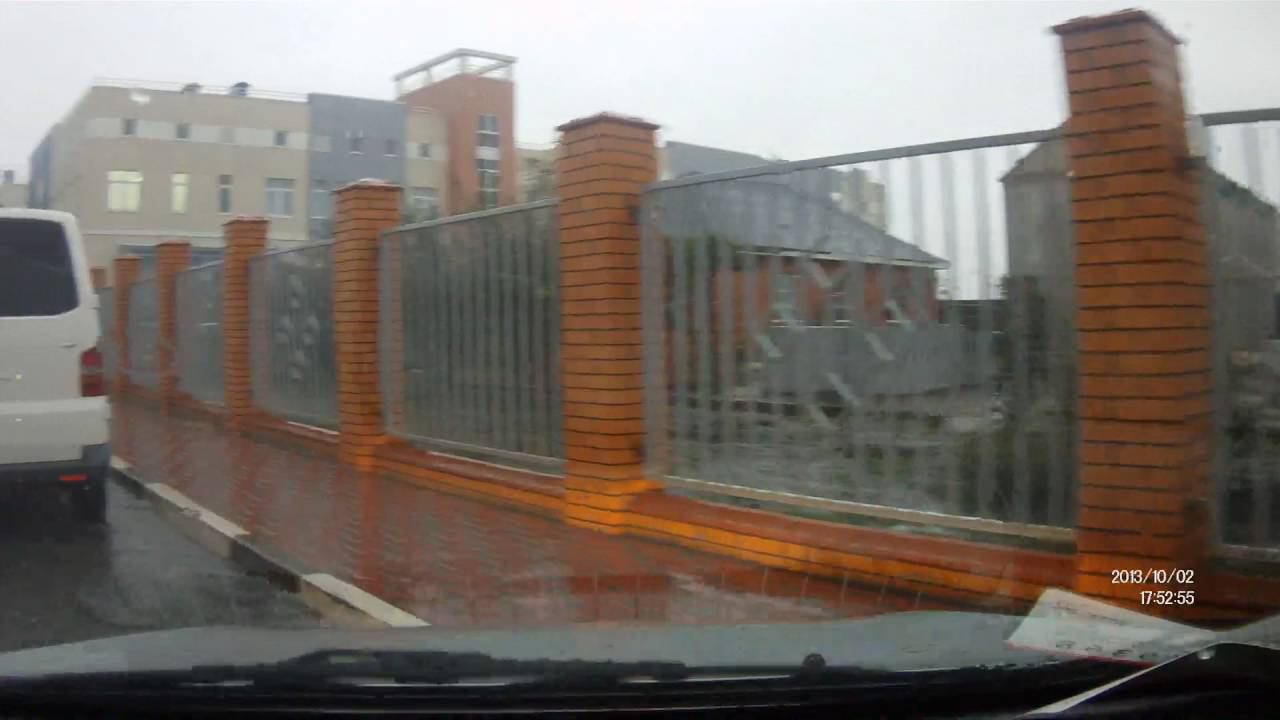 Потоп в Краснодаре 02.10.13г. Красная Площадь.