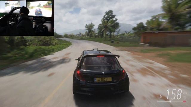 Peugeot 207 Super 2000 2007 588 KW 350 Km/h Forza Horizon 5 volante logitech g920 смотреть онлайн