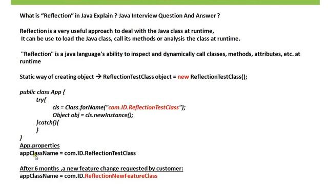 Reflection Java смотреть онлайн