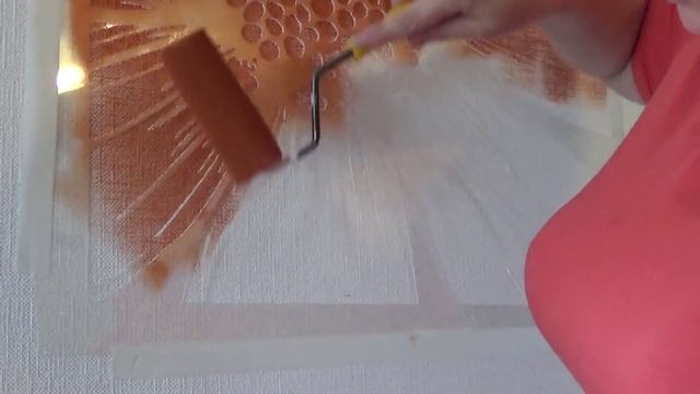 Наносим многоразовый трафарет на стену смотреть онлайн