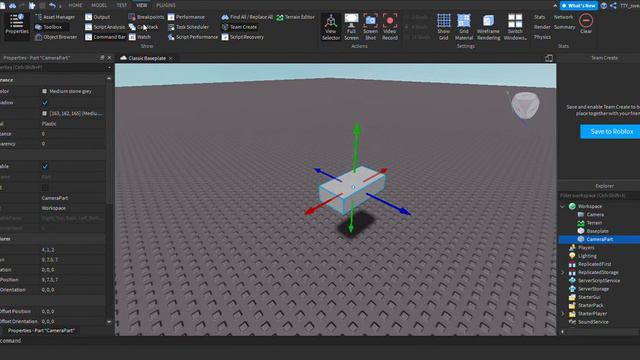 how to make a camera part in roblox смотреть онлайн