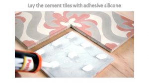 укладка плитки без плиточного клея и грязи