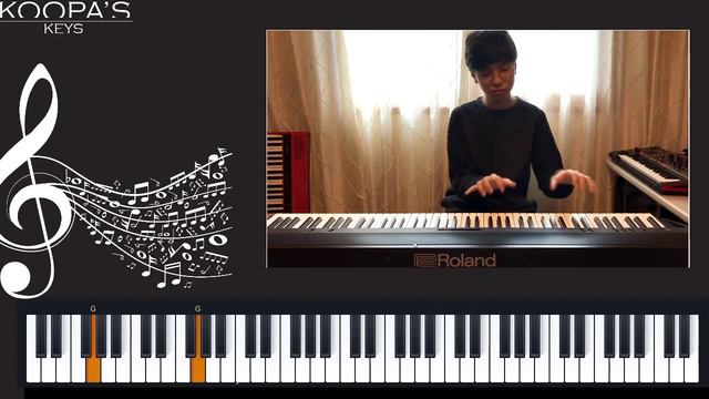 Yohan kim isn't She lovely Part 2 Full piano song with notes educational смотреть онлайн